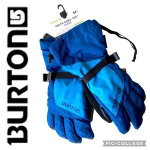 NWT BURTON Youth Gore-Tex Snowboard Ski Gloves